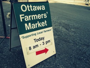 Ottawa Farmers market Lansdowne Park