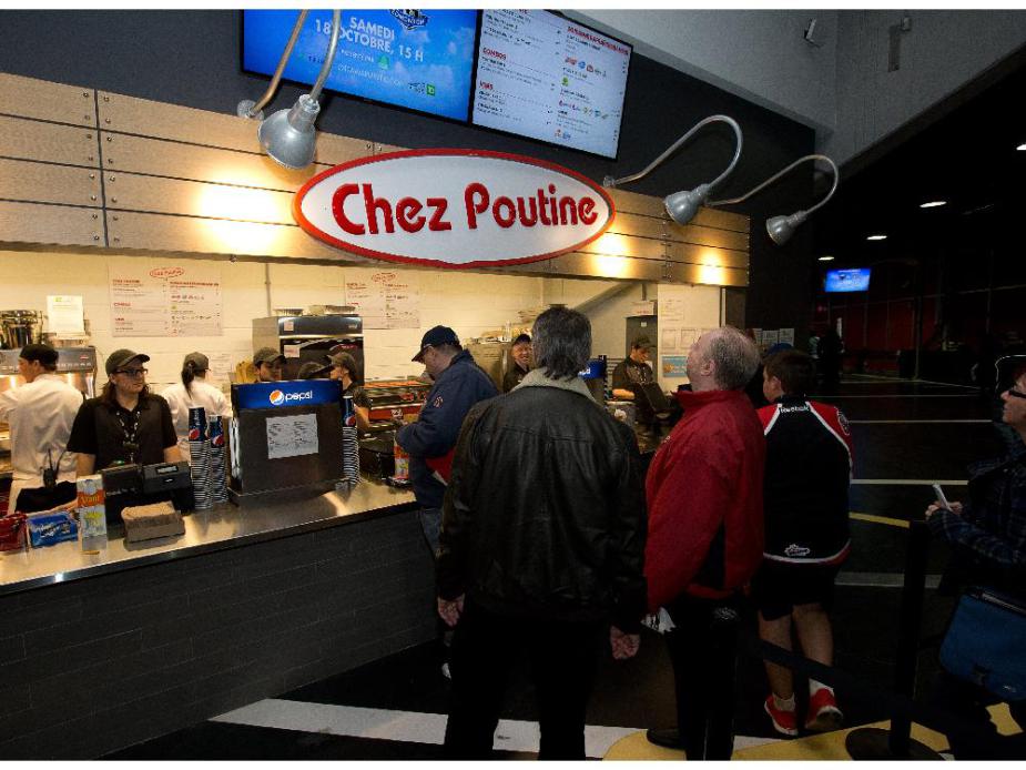 Chez Poutine at TD Place Lansdowne Park