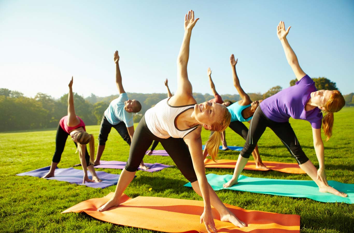 Yoga at Lansdowne park