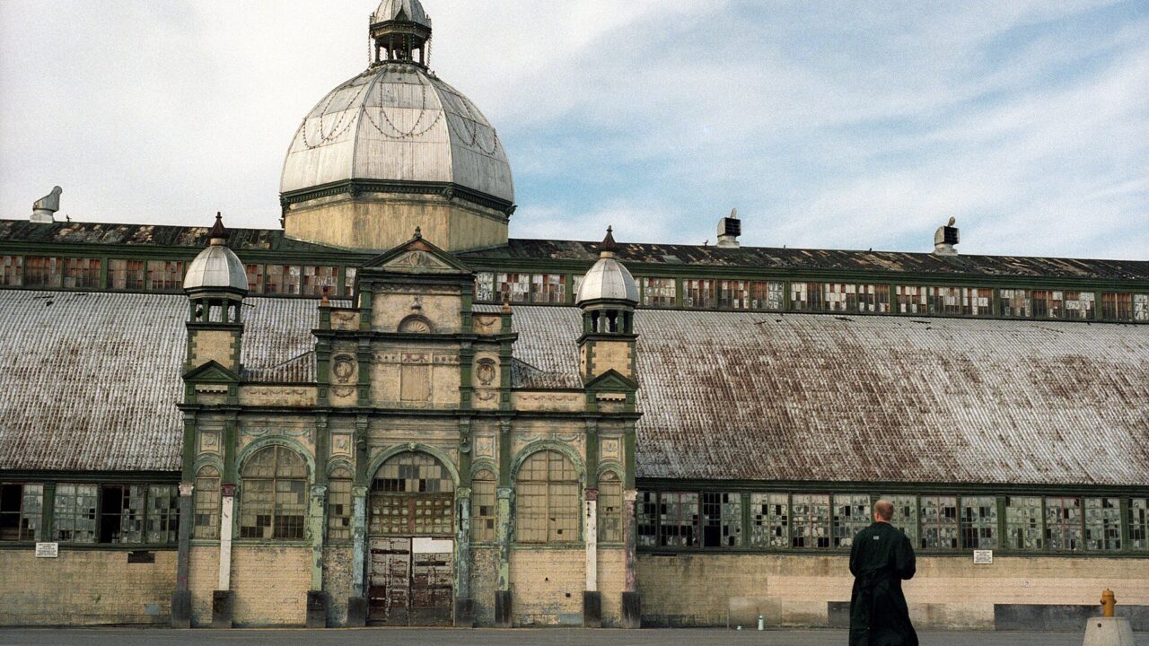 The Aberdeen Pavilion at Lansdowne Park, Ottawa, in October 1991.
