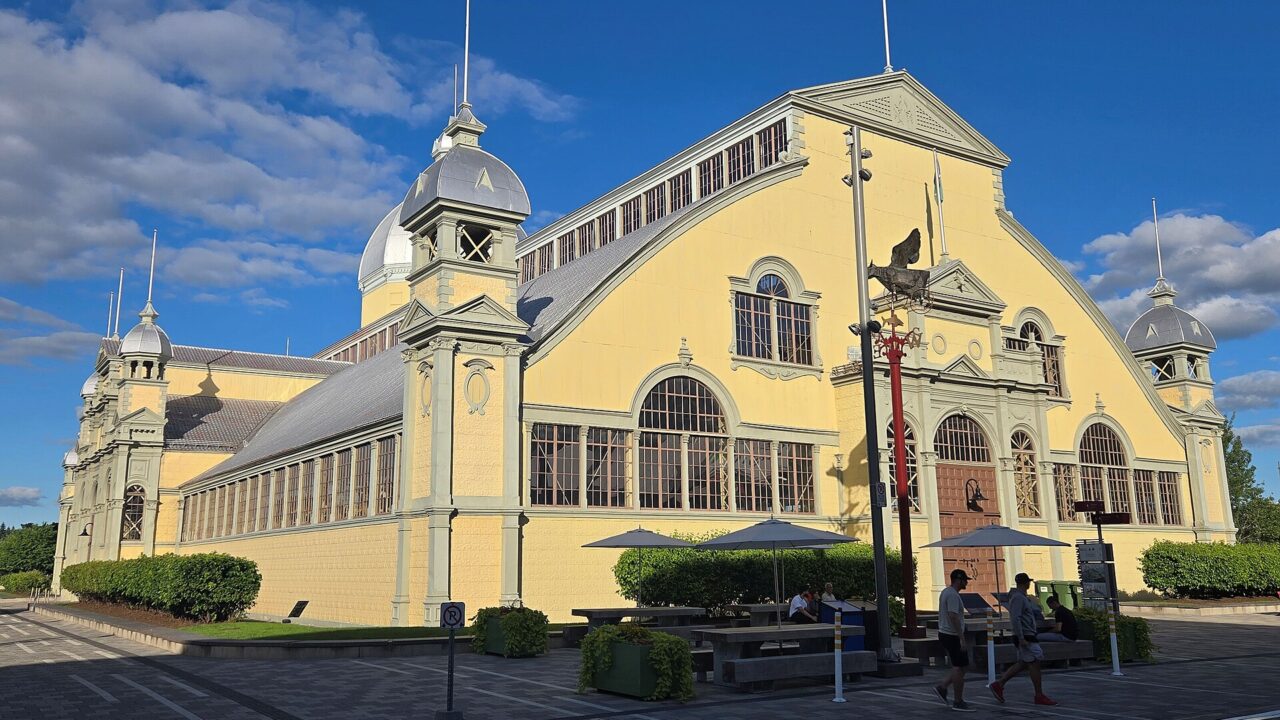 The Aberdeen Pavilion at Lansdowne Park in Ottawa, July 2025